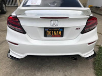 2014-2015 Honda civic si coupe HFP KIT" Rear Spats"