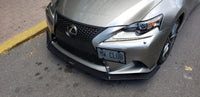 2014-2016 Lexus is250/is300/is350 f-sport" Front Splitter"