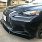 2014-2016 Lexus is250/is300/is350 f-sport" Front Splitter"  Too Fast Autoparts