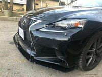 2014-2016 Lexus is250/is300/is350 f-sport" Front Splitter"