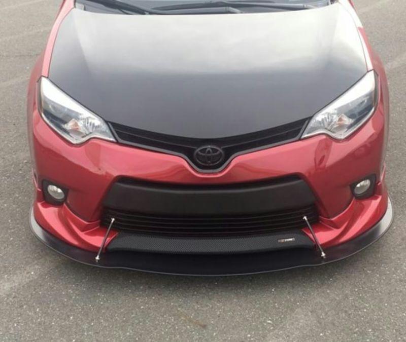 2014-2016 toyota corolla Mapisa lip" Front Splitter"