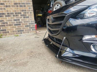 2014+ Mazda 3 Sedan/hatchback LenzDesign Lip" Front Splitter"