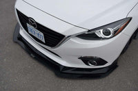 2014+ Mazda 3 Sedan/hatchback LenzDesign Lip" Front Splitter"