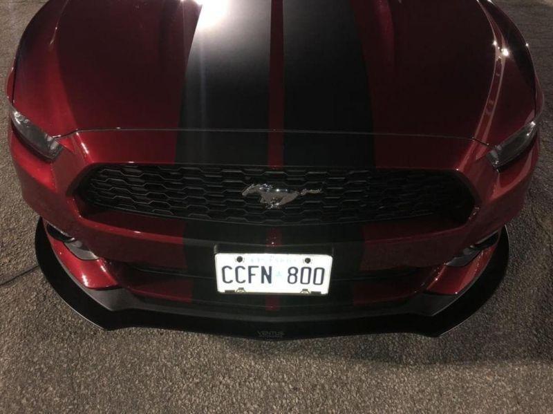 2015-2017 Ford Mustang non Performance pack" Front Splitter" Ventus AutoWorks 