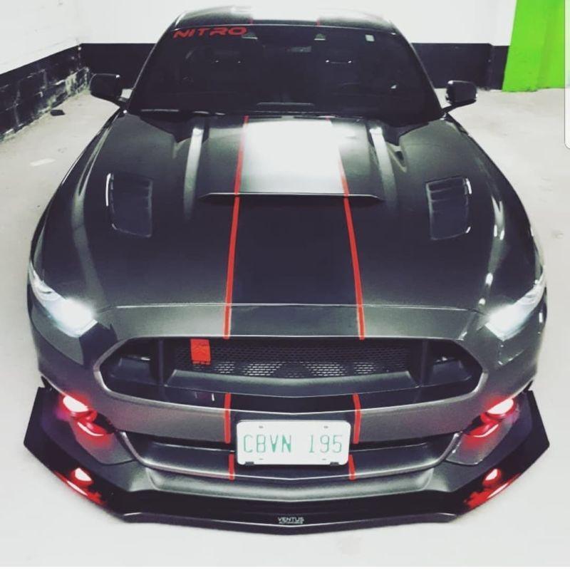 2015-2017 Ford Mustang Performance pack" Front Splitter" Ventus AutoWorks 
