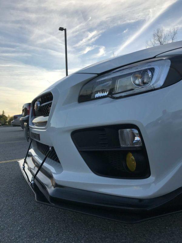 2015-2017 Subaru WRX with STi/Replica style Lip Front Splitter | Too Fast Autoparts | Order Online