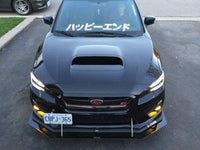 2015-2017 Subaru WRX with STi/Replica style Lip Front Splitter