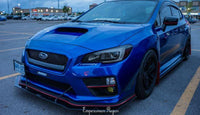 2015-2017 Subaru WRX with STi/Replica style Lip Front Splitter