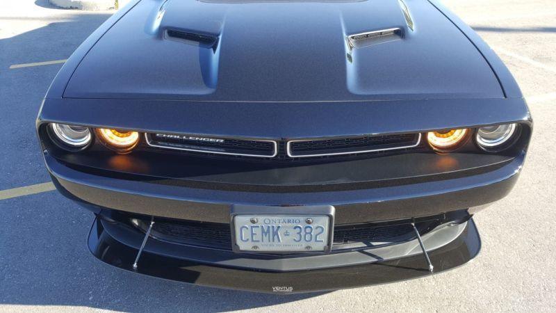 2015+ dodge challenger sxt/rt standard Front Splitter