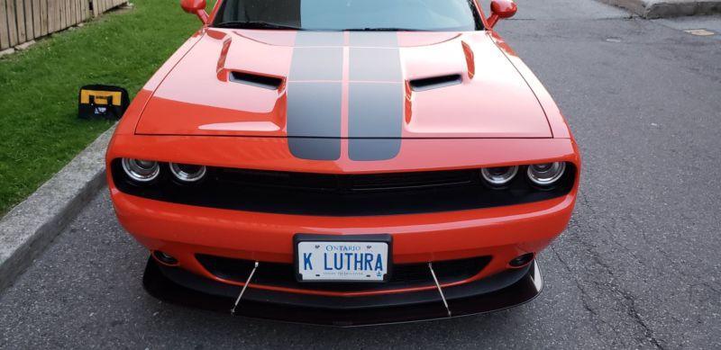 2015+ dodge challenger sxt/rt standard Front Splitter Ventus AutoWorks 