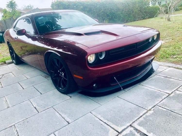 2015+ dodge challenger sxt/rt standard Front Splitter Ventus AutoWorks 