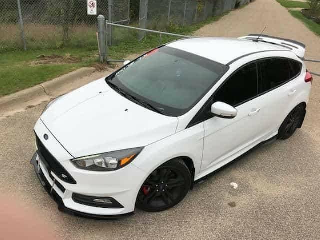 2015+ Ford focus ST Front Splitter Ventus AutoWorks 