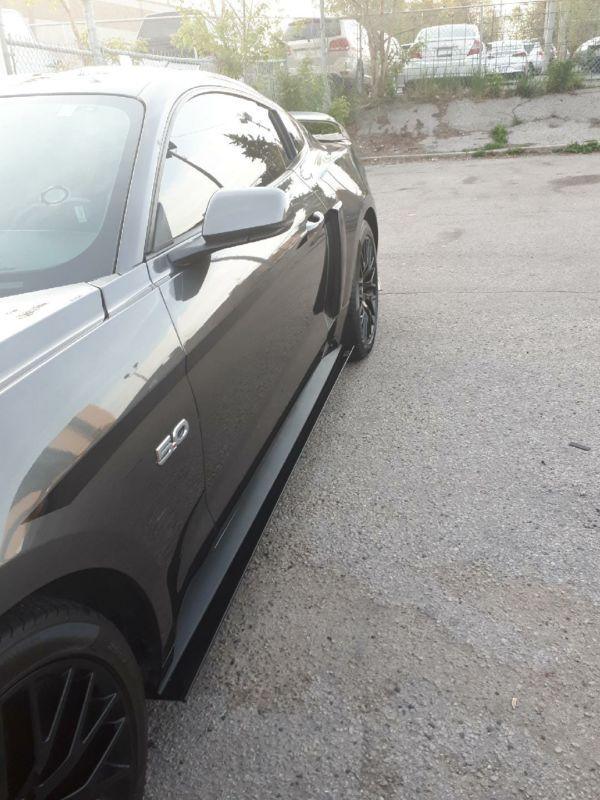 2015+ Ford mustang Side Splitters Ventus AutoWorks 