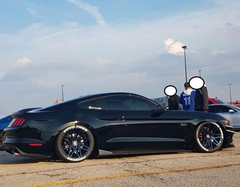 2015+ Ford mustang Side Splitters Ventus AutoWorks 