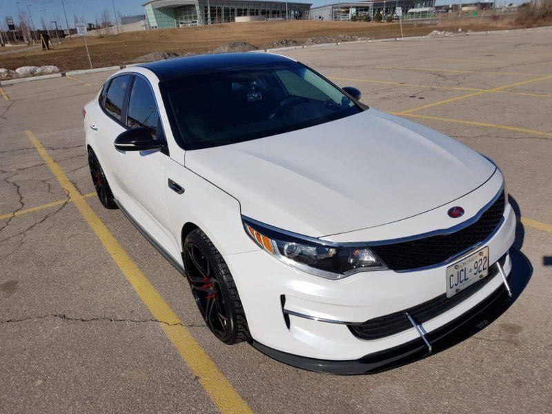 2015+ kia optima Front Splitter  Too Fast Autoparts