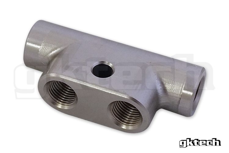 GK Tech Stainless Steel 4 Way Brake Union