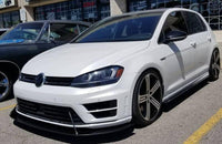 2016-2017 Volkswagen golf r Side Splitters