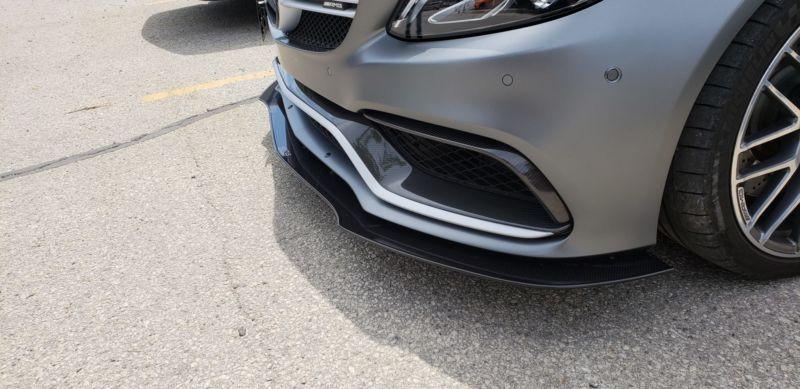 2016+ mercedes benz c63 amg Front Splitter Ventus AutoWorks 