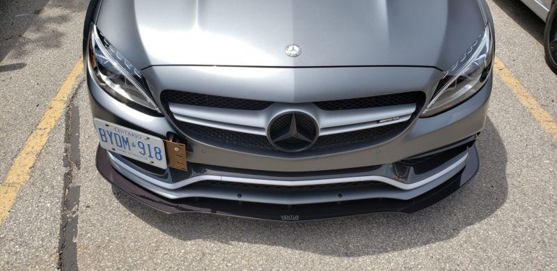 2016+ mercedes benz c63 amg Front Splitter Ventus AutoWorks 