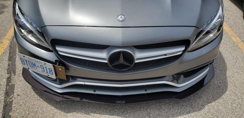 2016+ mercedes benz c63 amg Front Splitter Ventus AutoWorks 