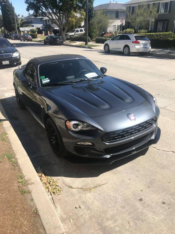 2017+ Fiat 124 spider classica/lusso Front Splitter Ventus AutoWorks 