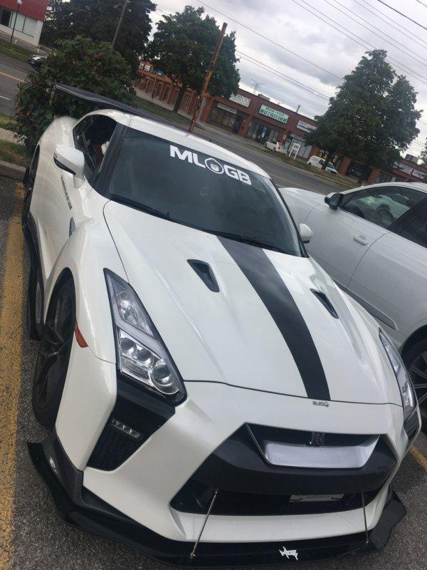 2017+ Nissan GTR Front Splitter Ventus AutoWorks 