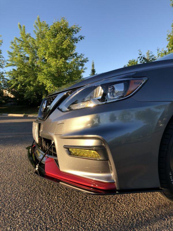 2017+ nissan sentra nismo Front Splitter  Too Fast Autoparts