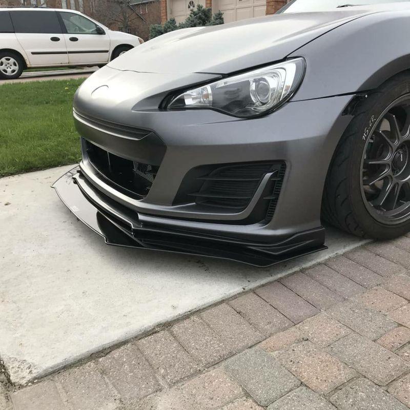 2017+ subaru brz oem/rep lip" Front Splitter"  Too Fast Autoparts