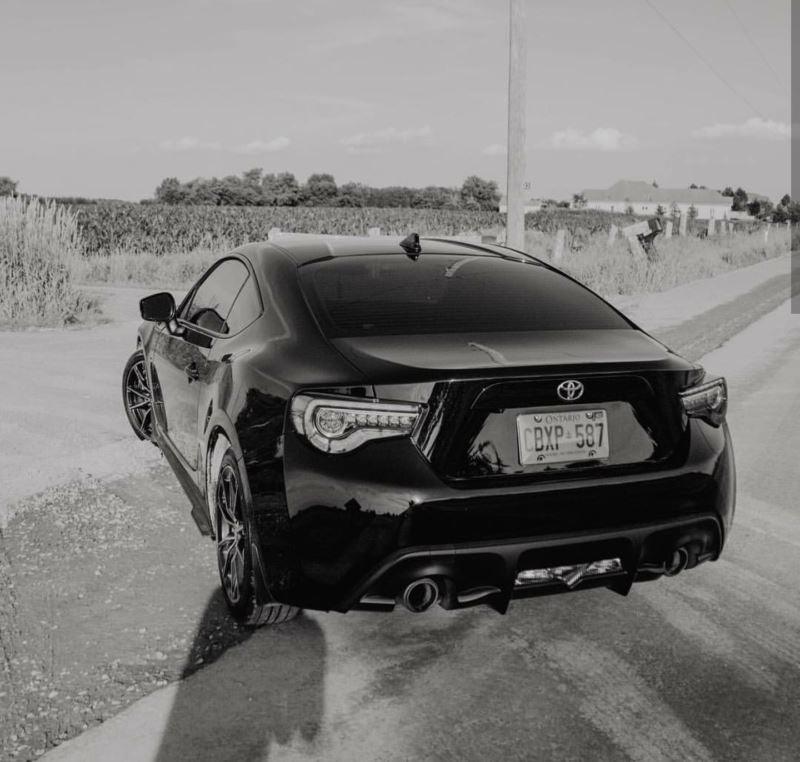 2017+Toyota 86 front splitter Ventus AutoWorks 