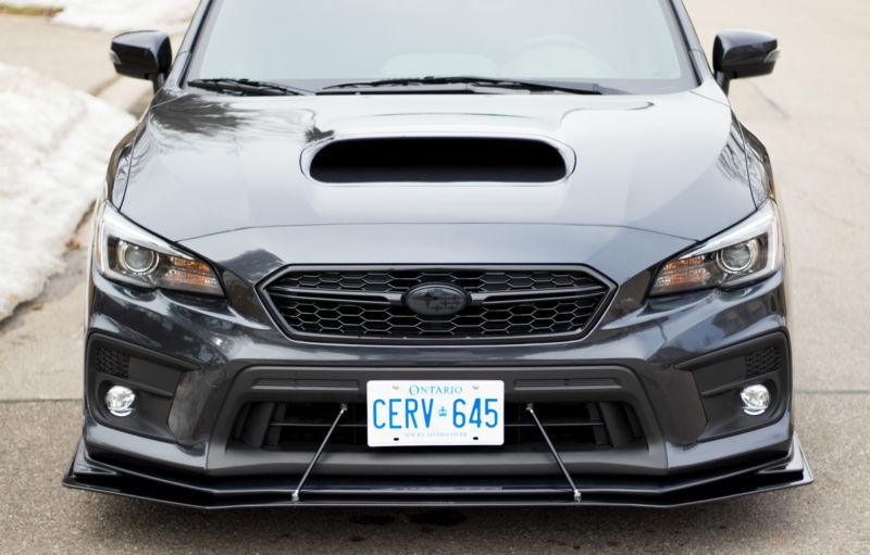 2018+ Subaru WRX with STi/Replica style Lip Front Splitter | Too Fast Autoparts | Order Online