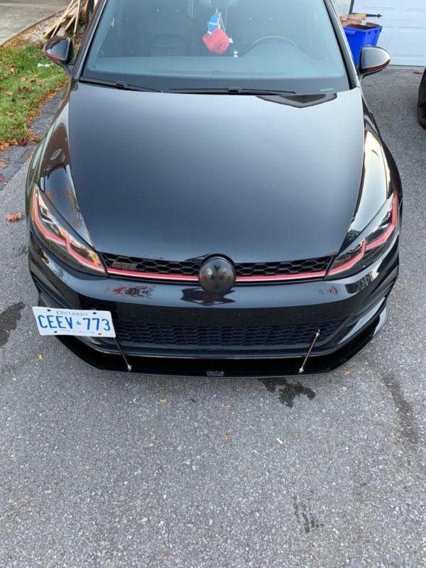 2018+ Volkswagen GTI mk7.5" Front Splitter"