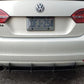 2011-2014 volkswagen jetta mk6 rear diffuser+Rear corner spats  Too Fast Autoparts
