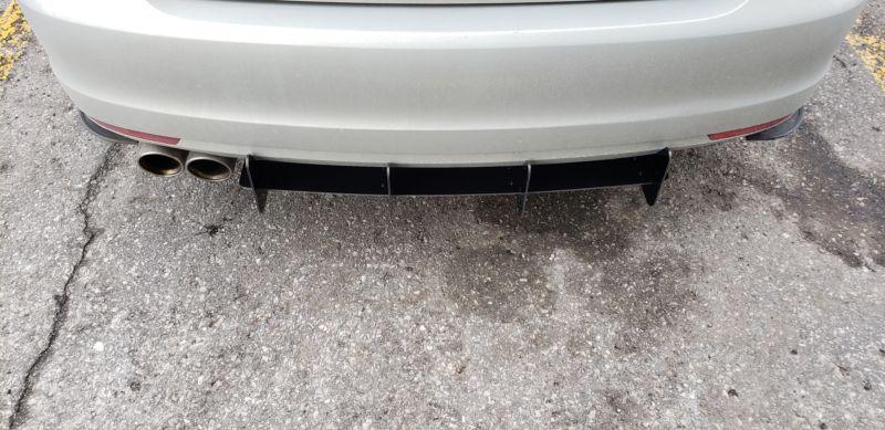 2011-2014 volkswagen jetta mk6 rear diffuser+Rear corner spats  Too Fast Autoparts