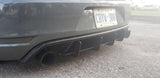 2010-2014 volkswagen GTI mk6 rear diffuser+Rear corner spats | Too Fast Autoparts | Order Online