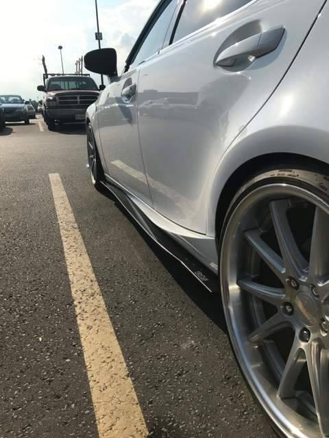 2014-2016 lexus is250/is300/is350/ all models Side Splitters  Too Fast Autoparts