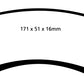 EBC 85-88 Chevrolet Camaro (3rd Gen) 2.8 (Performance Package) Bluestuff Front Brake Pads