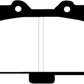 EBC 89-95 Nissan Skyline (R32) 2.6 Twin Turbo GT-R Yellowstuff Front Brake Pads
