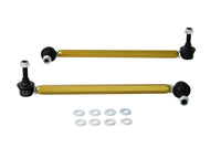 Whiteline 06/05+ Ford Focus LS / 05/09+ Mazda 3 BK Kit de liaison de barre stabilisatrice avant H/Duty Adj bille en acier