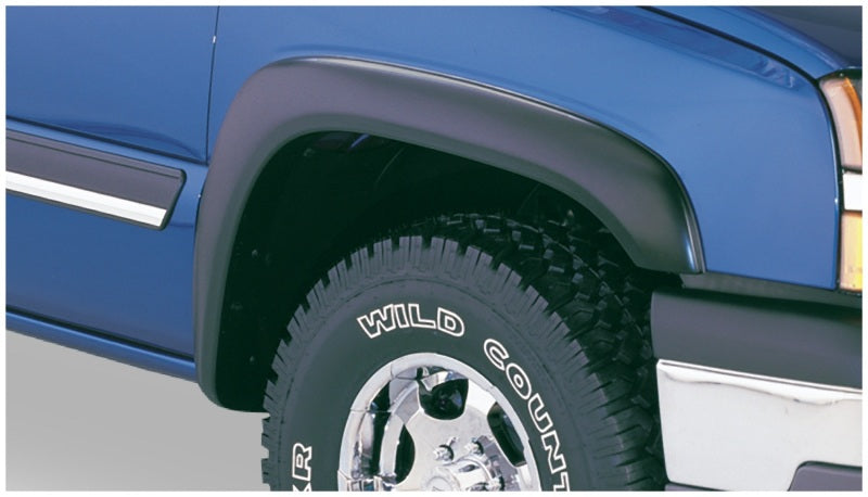 Bushwacker 95-05 Chevy Blazer Extend-A-Fender Style Flares 4pc exclut le paquet ZR2 Flare - Noir