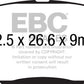 EBC 14+ Mazda 3 2.0 (Japan Build) Redstuff Front Brake Pads