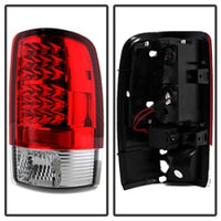 Spyder Chevy Suburban/Tahoe 1500/2500 00-06 Feux arrière LED Rouge Clair ALT-YD-CD00-LED-RC