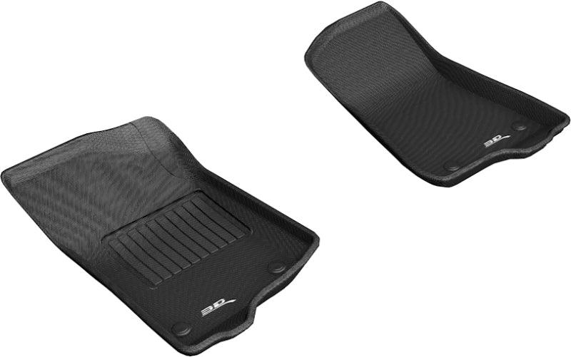 3D MAXpider 2018-2020 Jeep Wrangler JL Sport/Gladiator Jt Kagu 1st Row Floormat - Black | Too Fast Autoparts | Order Online