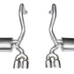 Corsa 1997-2004 Chevrolet Corvette C5 Z06 5.7L V8 Polished Xtreme Axle-Back Exhaust