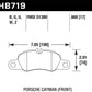 Hawk 2013-2016 Porsche 911 Series Performance Ceramic Front Brake Pads (Does not fit S models)