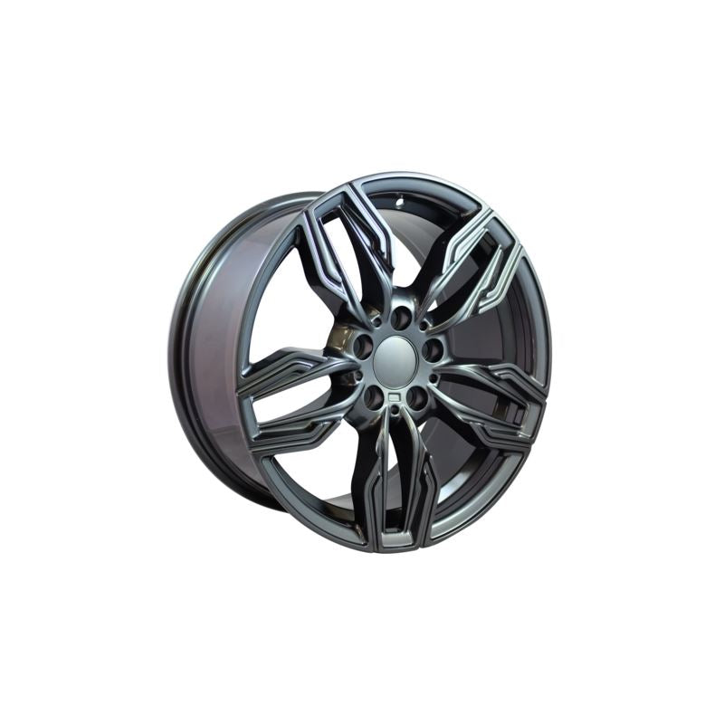 RS GUNMETAL 17x8.0 5x112 Wheels - BM20-7