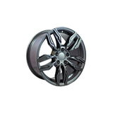RS GUNMETAL 17x8.0 5x112 Wheels - BM20-7