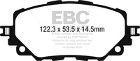 Plaquettes de frein avant EBC 15-17 Mazda Miata MX-5 Yellowstuff