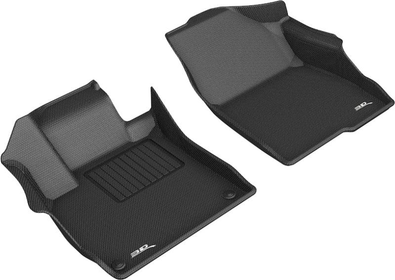 3D MAXpider 2018-2020 Honda Accord Kagu 1st Row Floormat - Black | Too Fast Autoparts | Order Online