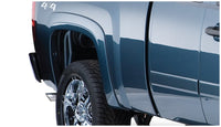 Bushwacker 07-13 Chevy Silverado 1500 Fleetside OE Style Flares 4pc 69.3in Lit - Noir