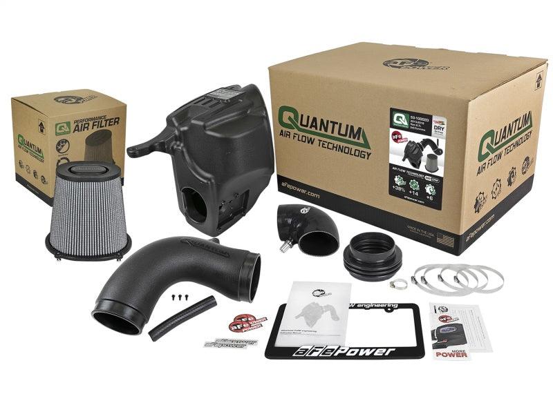 aFe Quantum Pro DRY S Cold Air Intake System 13-18 Dodge Cummins L6-6.7L - Dry | Too Fast Autoparts | Order Online